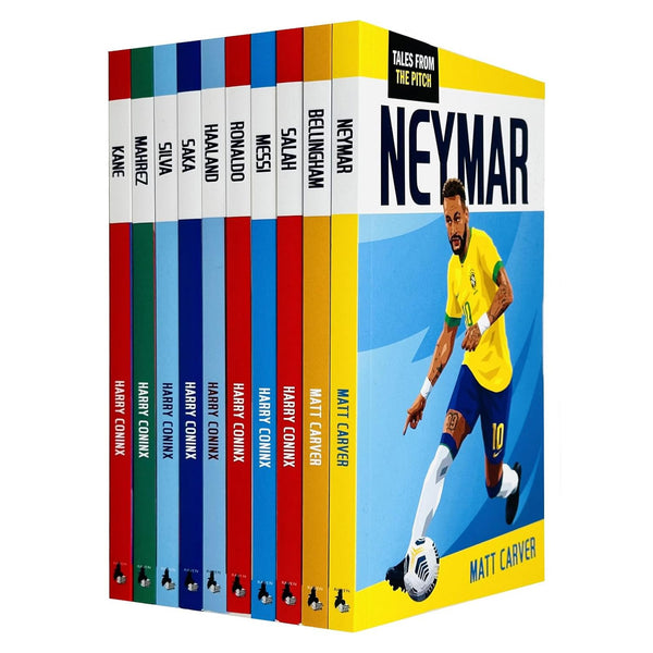 Tales from the Pitch Football Superstar Heroes Set 2 : 10 Books Collection Set By Harry Coninx & Matt Carver