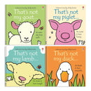 Usborne That's not my Farm Animals 4 Books Set (Lamb, Piglet, Goat, Duck)