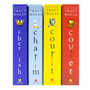 Crave Series 4 Books Collection Set By Tracy Wolff (Charm, Covet, Cherish & Court)