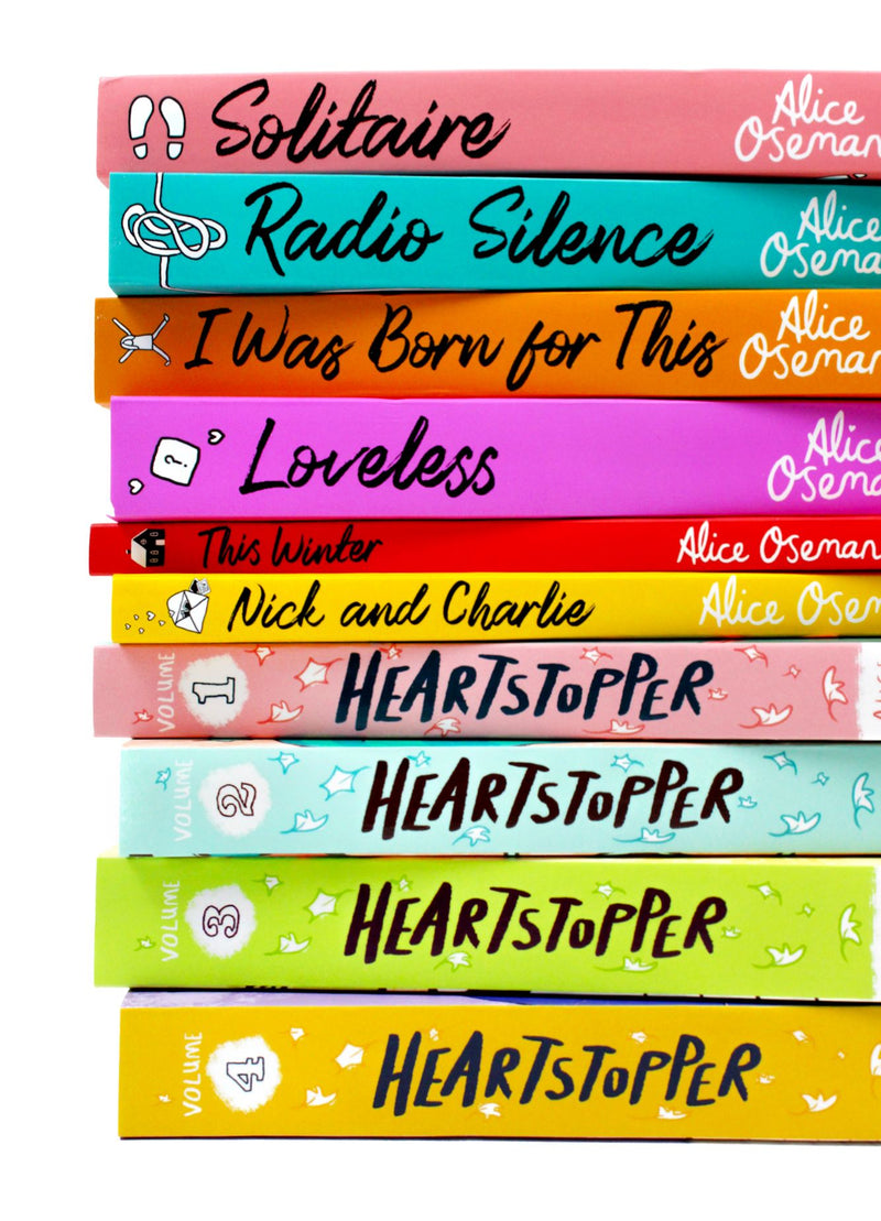 Heartstopper Series Volume 1-4 Books Collection Set By Alice Oseman NEW  Paperbck