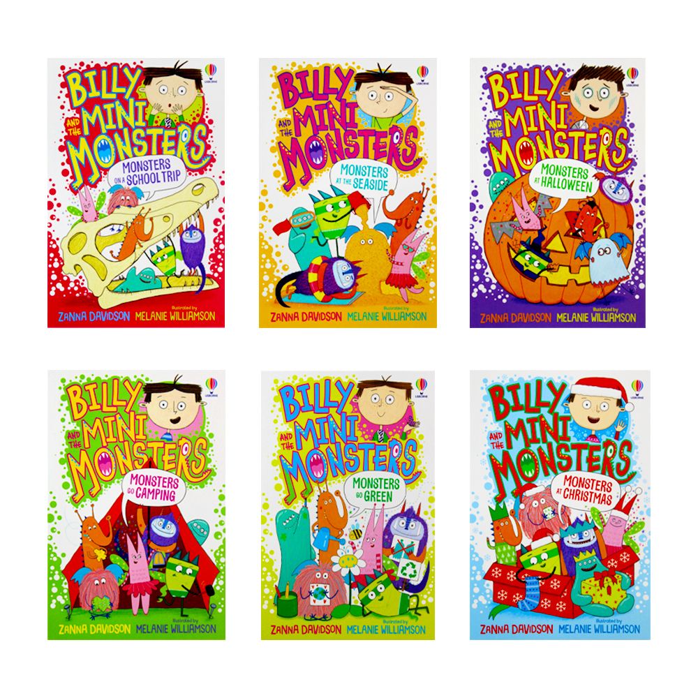 Billy and the Mini Monsters Series 2 (7-12) Collection 6 Books (Monste ...