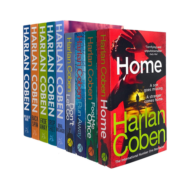 Harlan Coben The Stranger Series 9 Books Collection Set Paperback – Lowplex