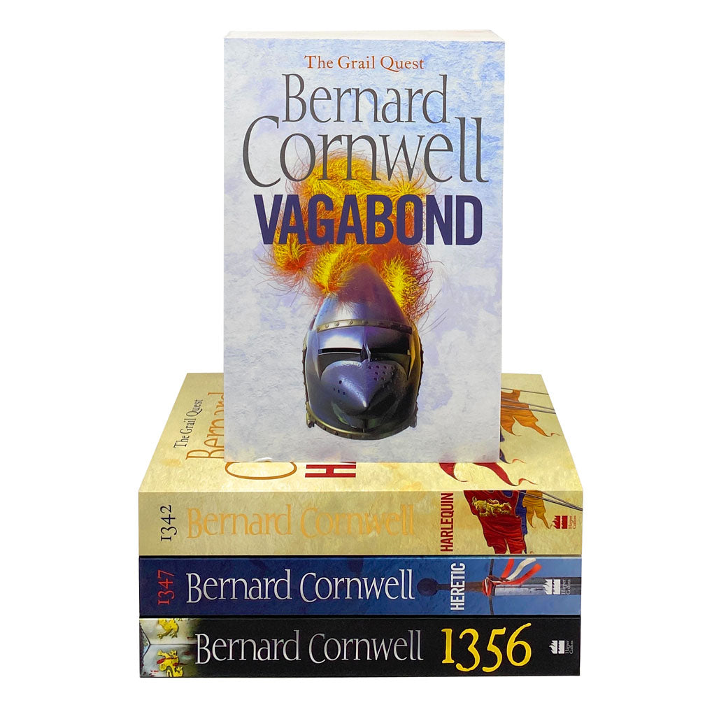 Bernard Cornwell The Grail Quest Collection 4 Books Set Pack Inc 1356 