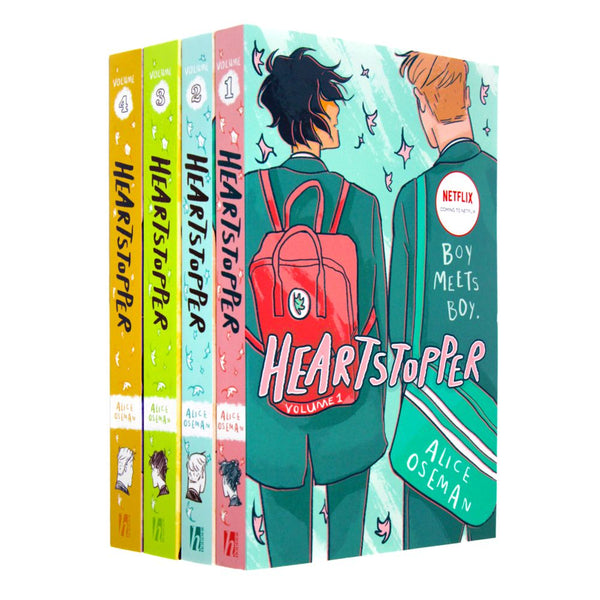 5 books/set Heartstopper Alice Oseman Original English manga volume 1-5 set