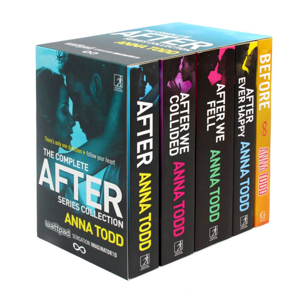 The After Series 5 Books Box Set by Anna Todd- Young Adult