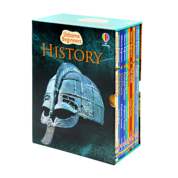 Usborne Beginners History 10 Books Collection Box Set (Stone Age