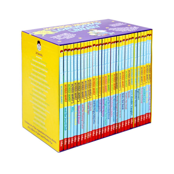 Horrid Henrys Loathsome Library 30 Books Collection Box Gift Set 