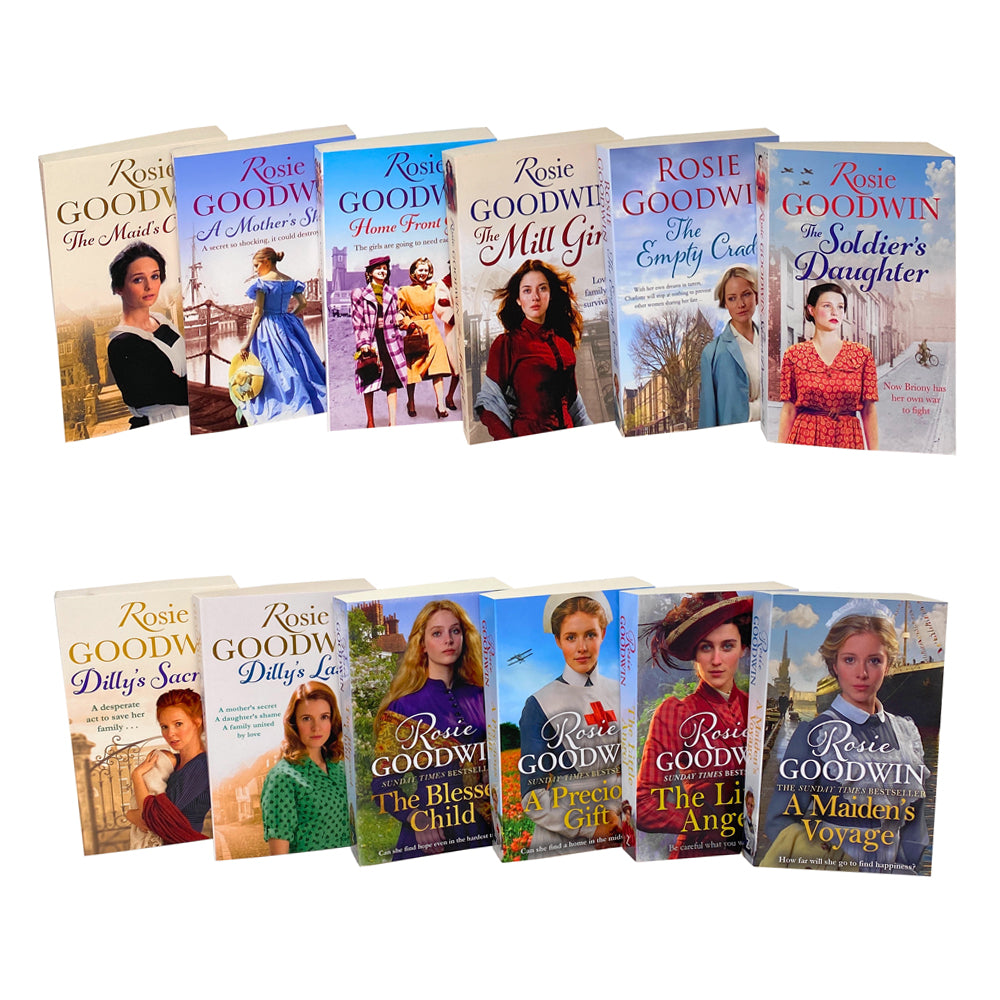 Rosie Goodwin Series 12 Books Collection Set Pack Inc Maidens Voyage, –  Lowplex