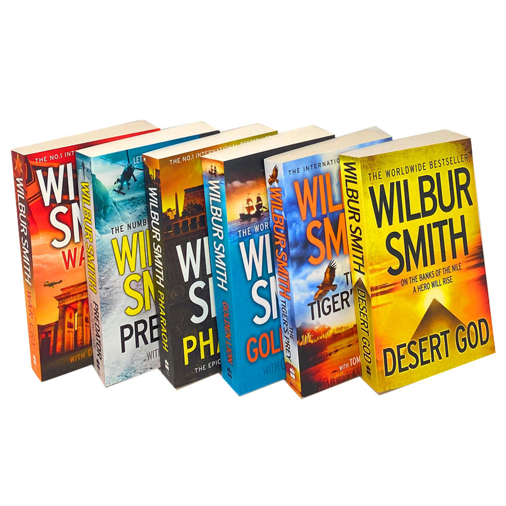 Wilbur Smith Collection 6 Books Set Lowplex Books