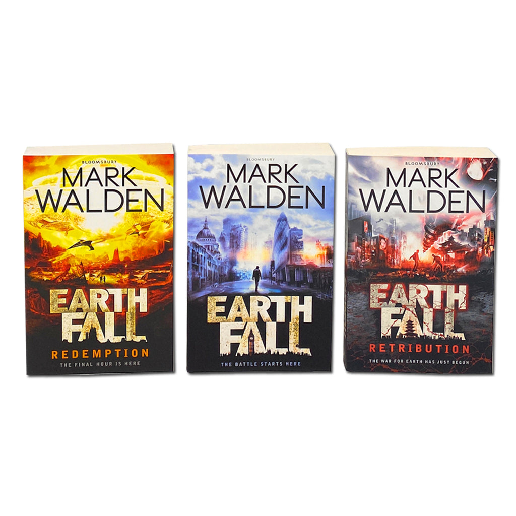 Mark Walden Earthfall Series Collection 3 Books contain Earthfall, Ret ...