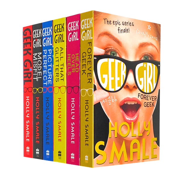 Geek Girl Series 6 Books Set Collection By Holly Smale, Head Over Heels