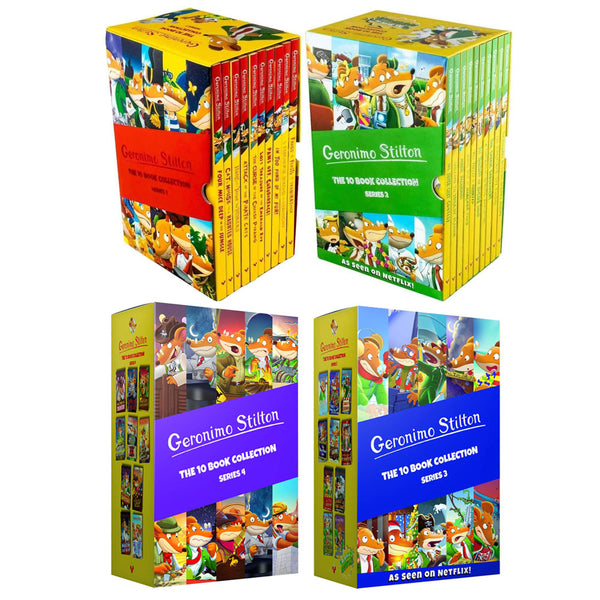 Geronimo Stilton. Series of books that kids love!