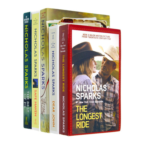 Nicholas Sparks 5 book set 3 ( The Longest Ride, Every Breath