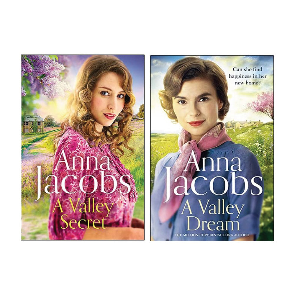 Anna Jacobs Backshaw Moss Series 2 Books Collection Set (A Valley Drea ...