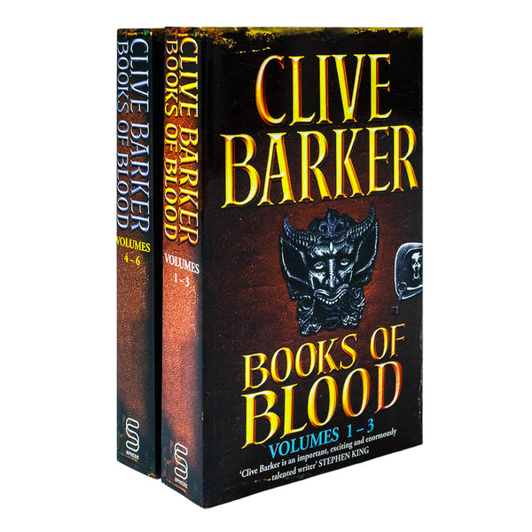 Books Of Blood Omnibus Volumes 1 3 4 6 Collection 2 Books Set