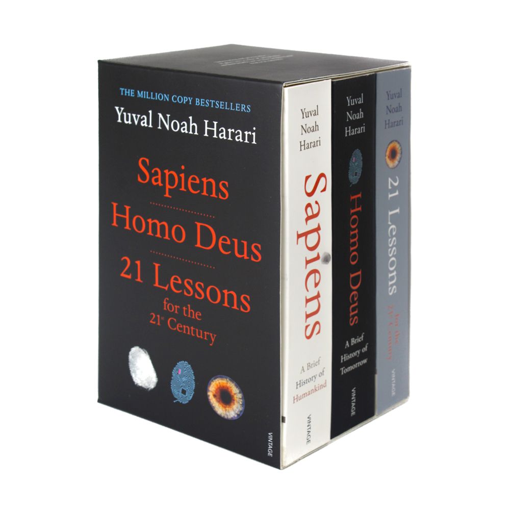 Yuval Noah Harari 3 Books Collection Set Sapiens Homo Deus 21 Lesso