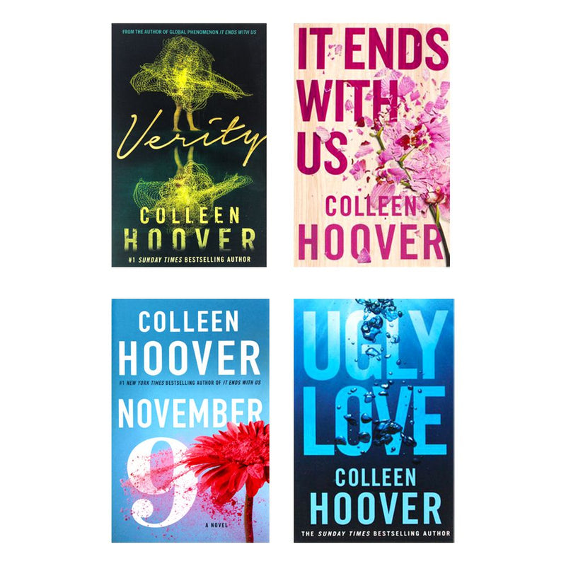 Colleen Hoover Collection 5 Books Set (Verity, November 9, Maybe