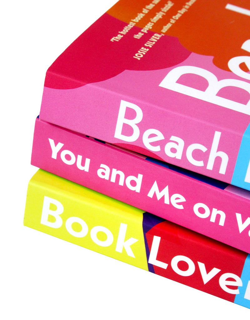 Emily Henry Collection 4 Books Set Happy Place, Book Lovers, Beach