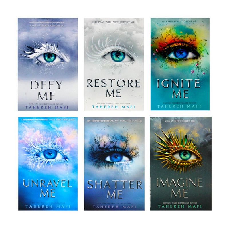 Shatter Me Series 7 Books Collection Set By Tahereh Mafi (Ignite Me,  Imagine Me, Find Me, Unravel Me, Restore Me, Defy Me, Shatter Me) 