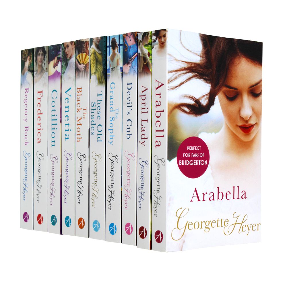 Georgette Heyer 10 Books Collection Pack Set – Lowplex Books