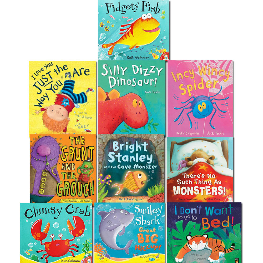 My First Silly Bedtime Stories 10 Children's Books Collection Set Inc ...