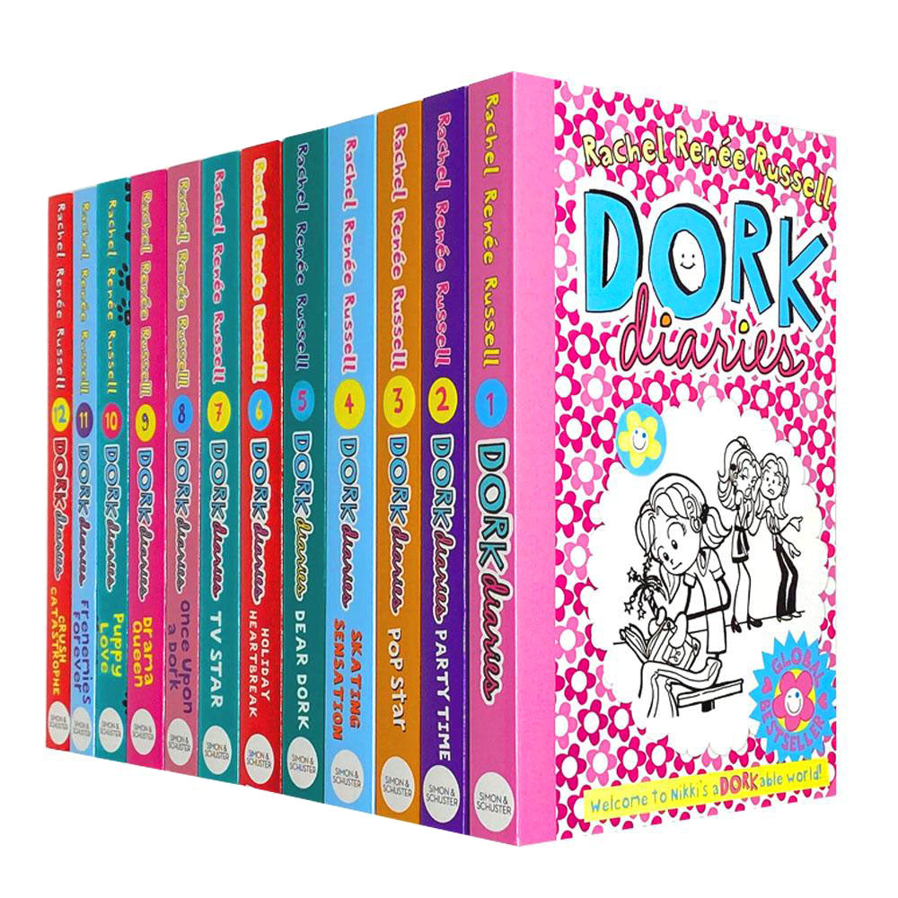 Dork Diaries Series 12 Books Collection Set By Rachel Renee ...