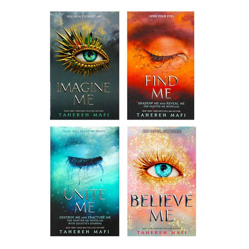 Shatter Me Series Collection 11 Books Set By Tahereh Mafi (Shatter me,  Imagine me, Believe me, Unravel me, Defy me, Restore me, Reveal me, Shadow  me