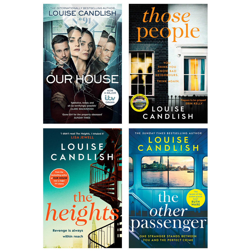 Louise Candlish Collection 4 Books Set (The Other Passenger, Our House ...