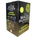 Maze Runner Series by James Dashner—a thrilling 5-book set including The Death Cure and Scorch Trials! Dive into this captivating dystopian adventure!