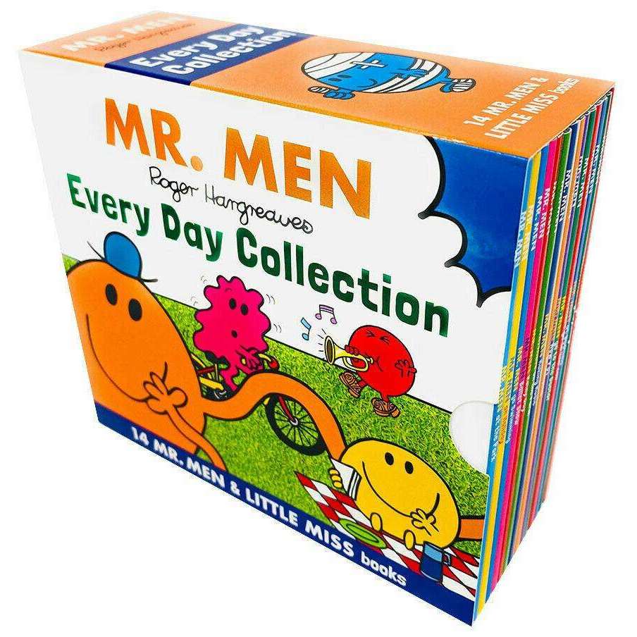 Mr Men and Little Miss Everyday Collection 14 Books Slipcase Set – Lowplex