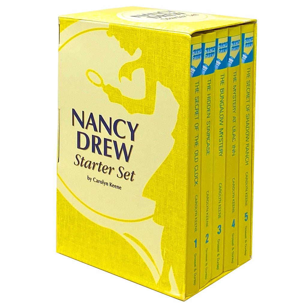 Nancy Drew Starter Set 5 Books Box Collection By Carolyn Keene ...