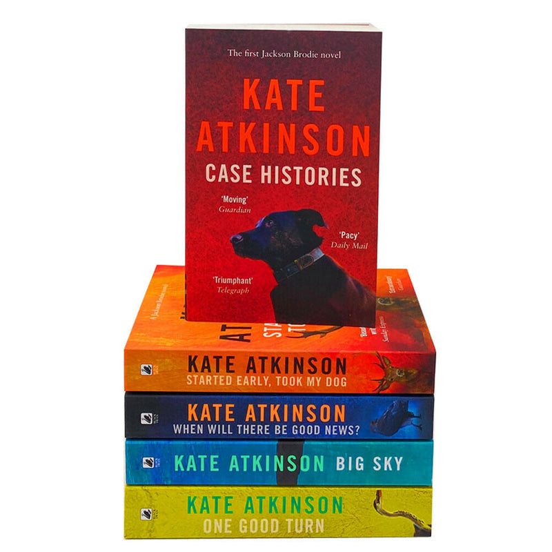 Kate Atkinson 5 Book Set Collection A Jackson Brodie Novel Started Early Took My Dog