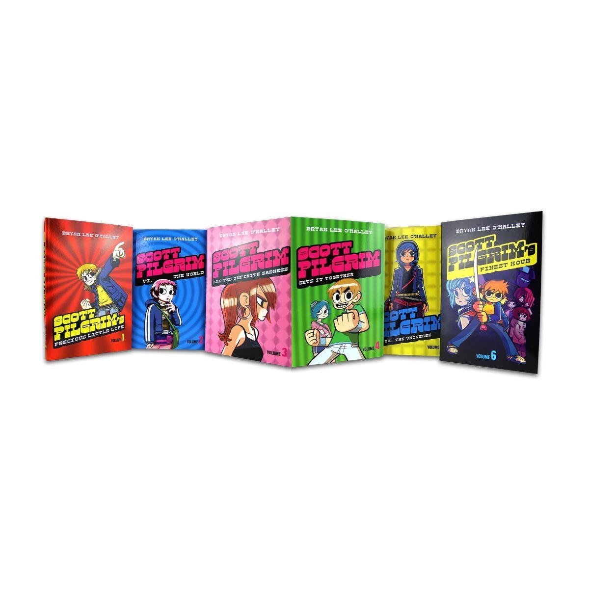 The Complete Scott Pilgrim 6 Books Collection Set Bryan Lee O'Malley ...