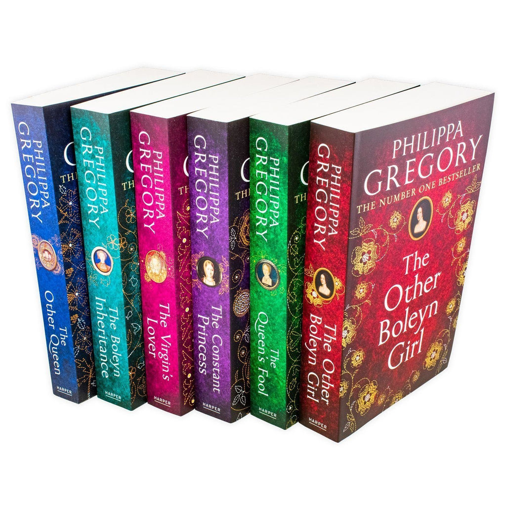 Philippa Gregory Tudor Court Novels 6 Books Set Collection Virgin's Lo ...