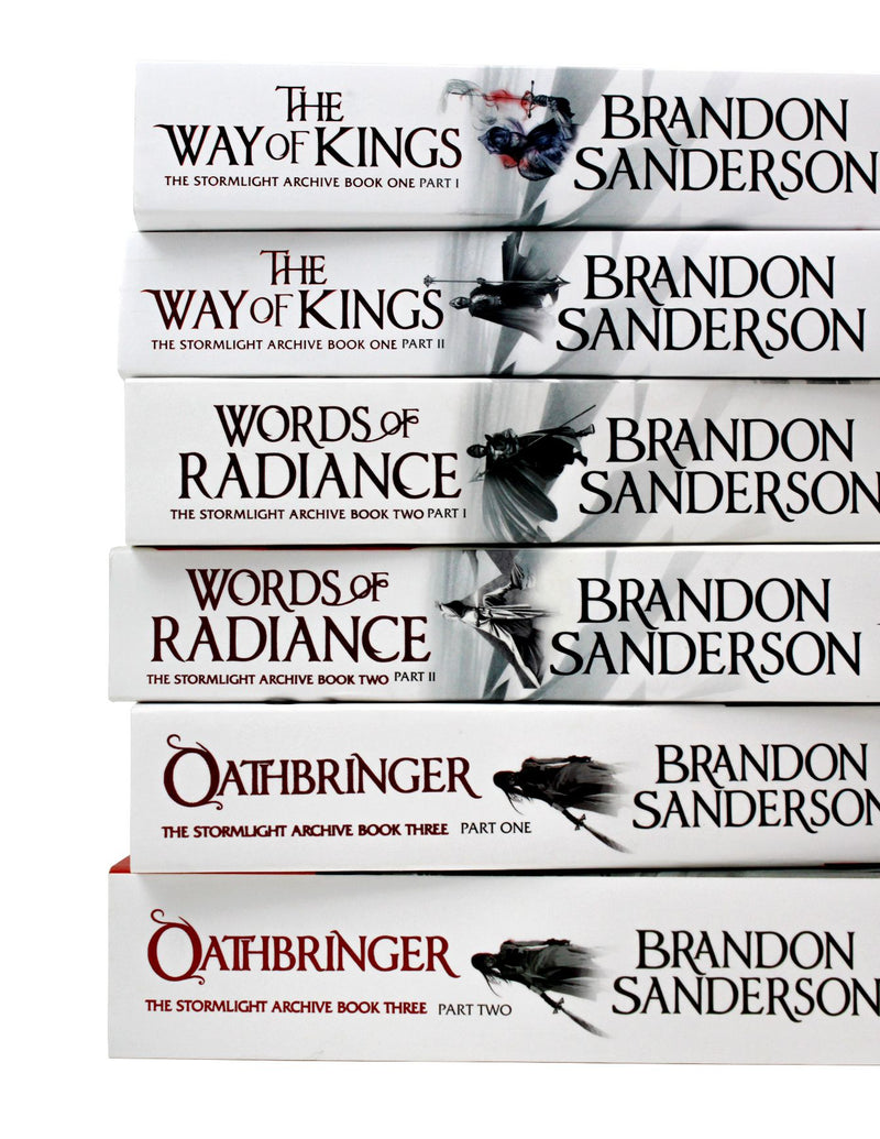 Brandon Sanderson Stormlight Archive Series 4 Books Collection Set Way of  Kings