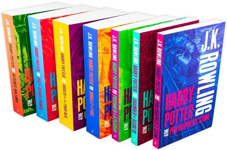 Harry Potter The Complete Collection 7 Books Box Set Collection J K Ro Lowplex