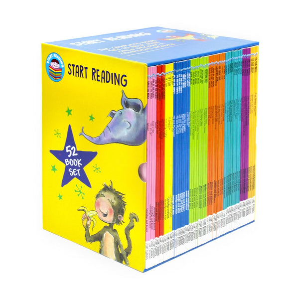 Start Reading Library 52 Books Collection Box Set Level 1 to 9